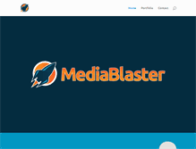 Tablet Screenshot of mediablaster.com